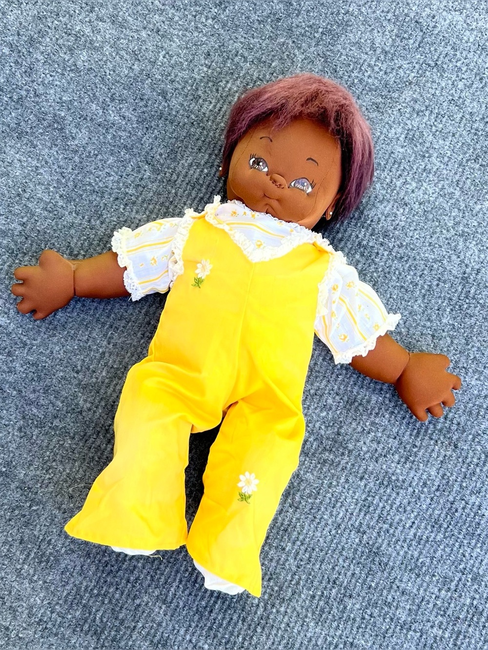 Vintage 70s Handmade Soft Body Doll